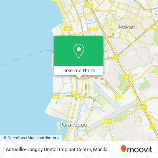 Astudillo-Dangoy Dental Implant Centre map