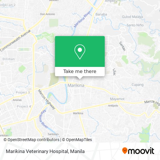 Marikina Veterinary Hospital map