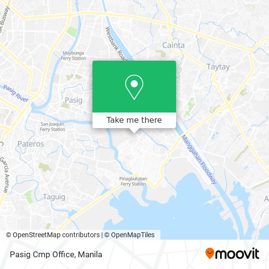 Pasig Cmp Office map