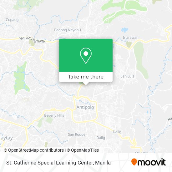 St. Catherine Special Learning Center map