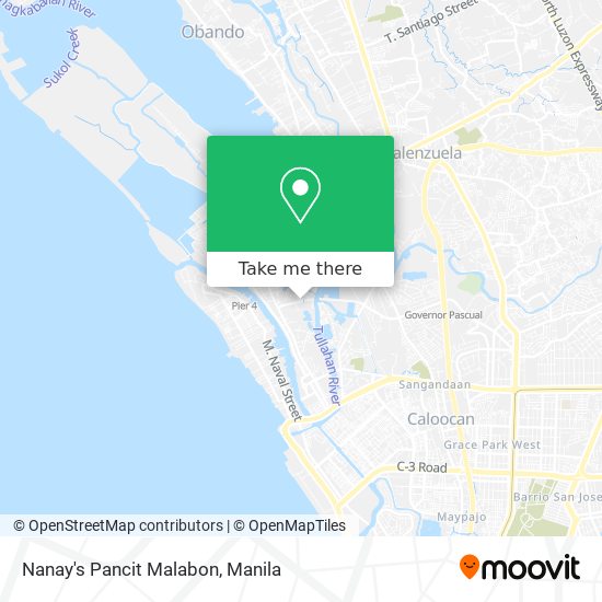 Nanay's Pancit Malabon map