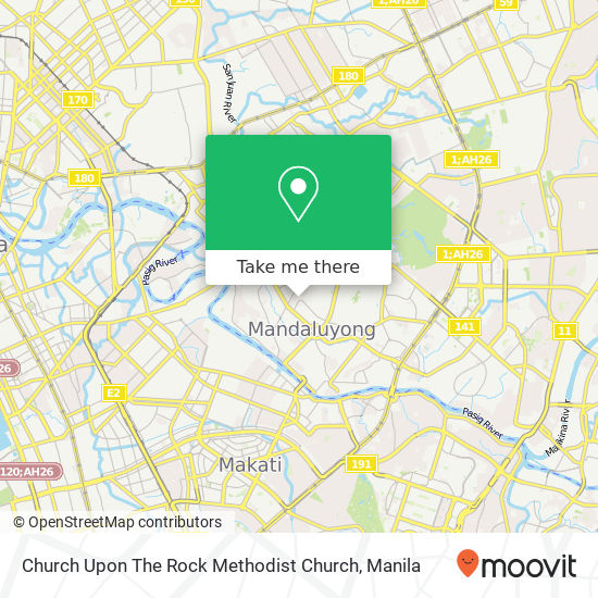 Church Upon The Rock Methodist Church map