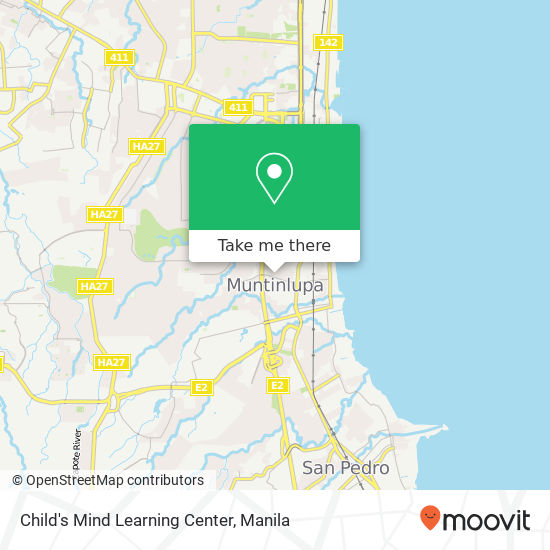 Child's Mind Learning Center map