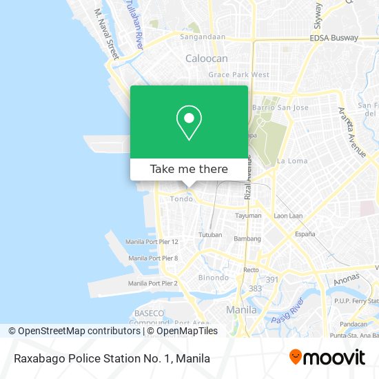 Raxabago Police Station No. 1 map