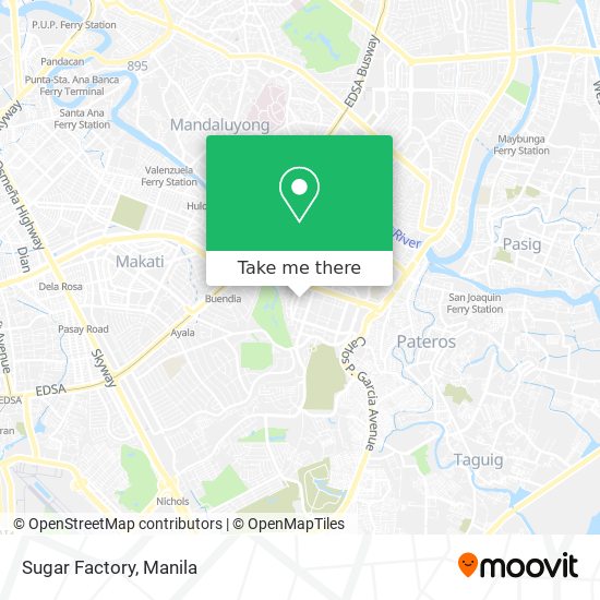 Sugar Factory map
