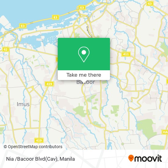 Nia /Bacoor Blvd(Cav) map