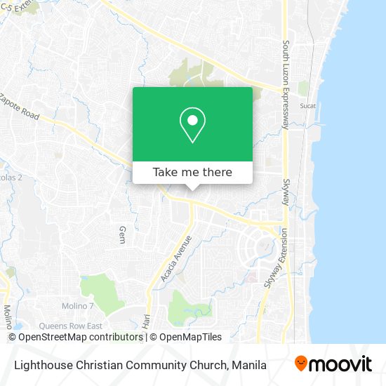 Lighthouse Christian Community Church map