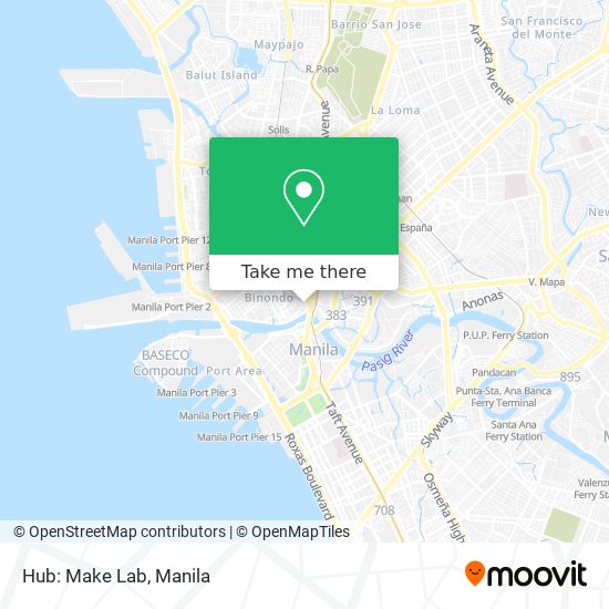 Hub: Make Lab map
