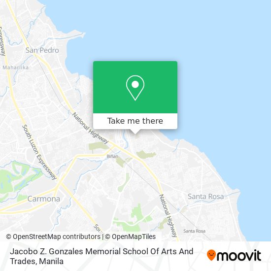 Jacobo Z. Gonzales Memorial School Of Arts And Trades map