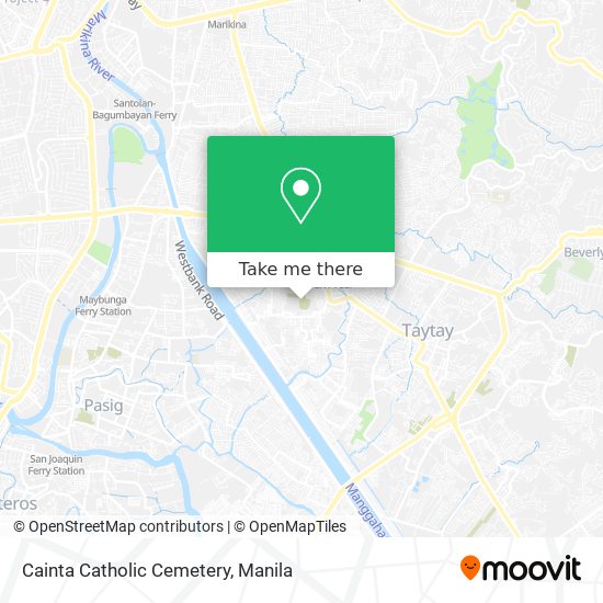 Cainta Catholic Cemetery map