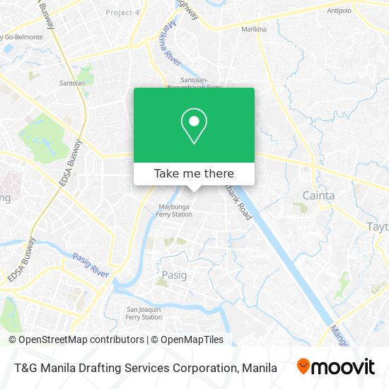 T&G Manila Drafting Services Corporation map