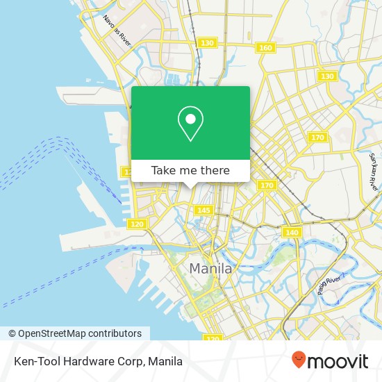Ken-Tool Hardware Corp map