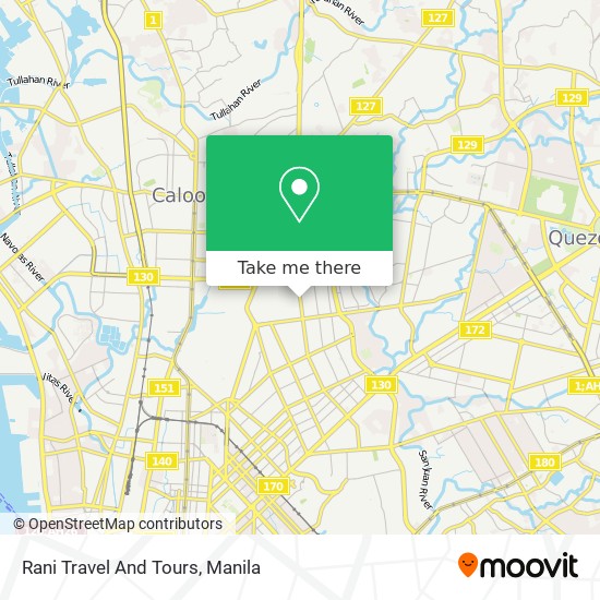 Rani Travel And Tours map