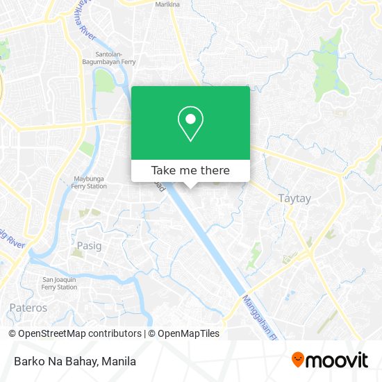 Barko Na Bahay map