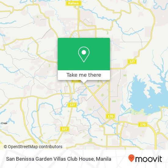 San Benissa Garden Villas Club House map