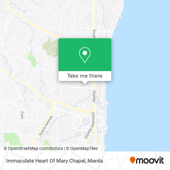 Immaculate Heart Of Mary Chapel map