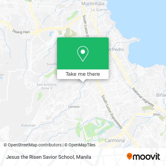 Jesus the Risen Savior School map