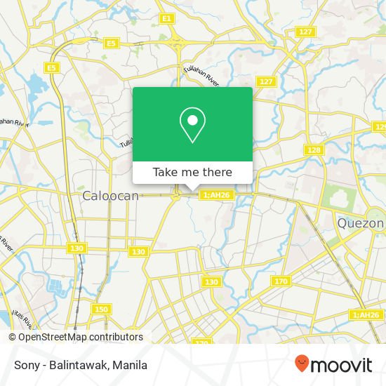 Sony - Balintawak map