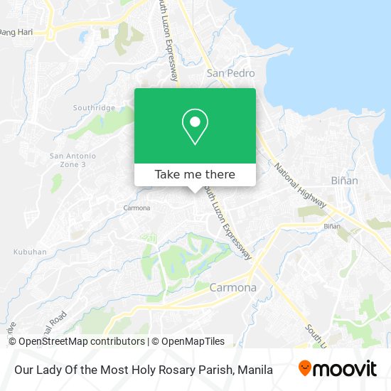 Our Lady Of the Most Holy Rosary Parish map
