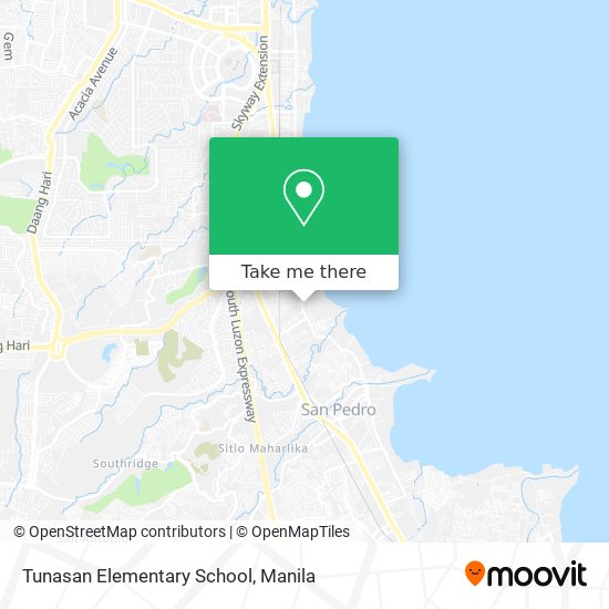 Tunasan Elementary School map
