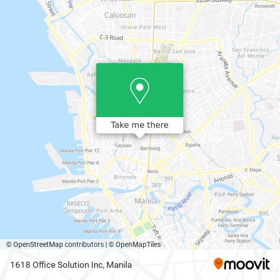 1618 Office Solution Inc map