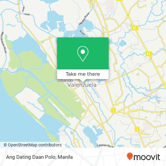 Ang Dating Daan Polo map