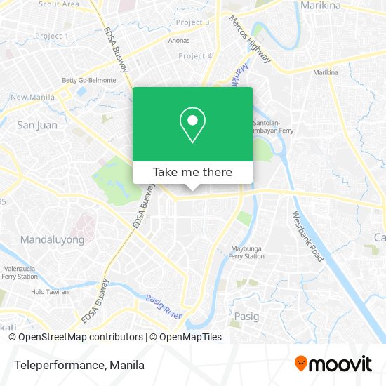 Teleperformance map