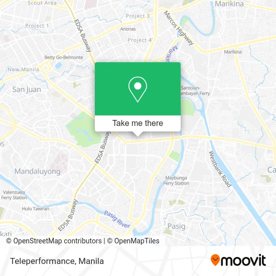 Teleperformance map
