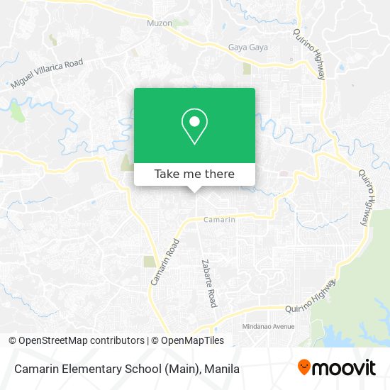 Camarin Elementary School (Main) map