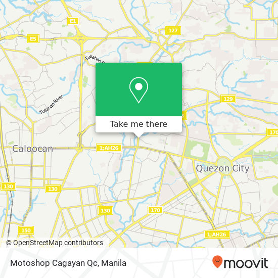 Motoshop Cagayan Qc map