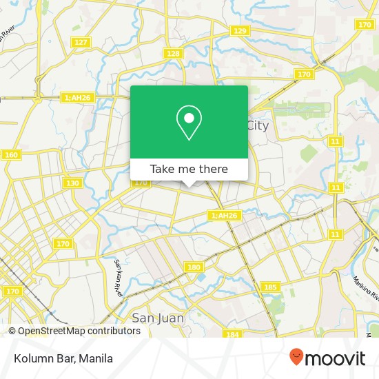 Kolumn Bar map