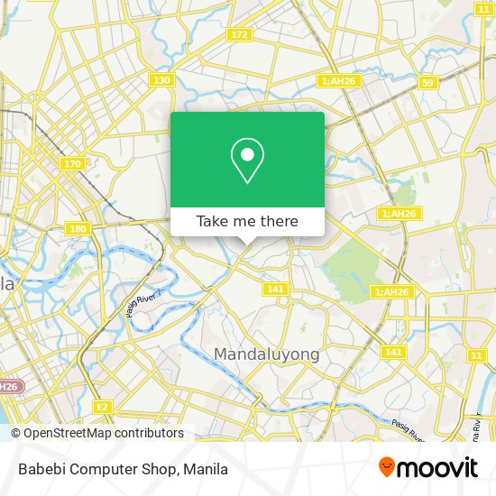 Babebi Computer Shop map