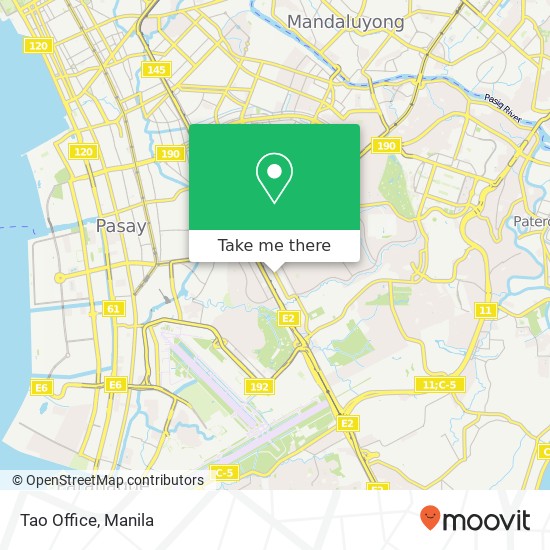 Tao Office map
