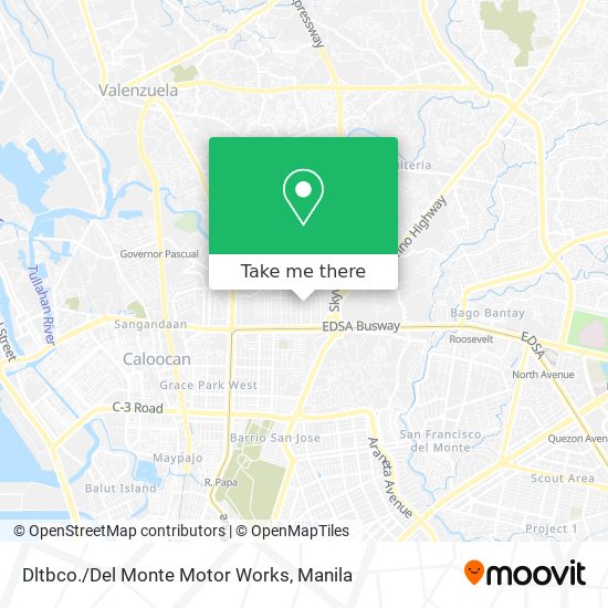 Dltbco./Del Monte Motor Works map