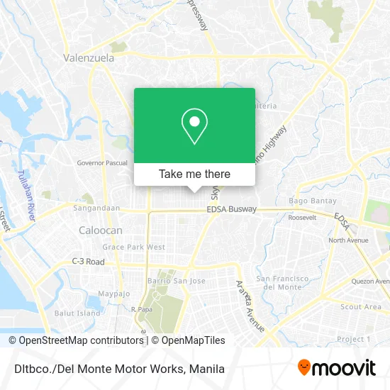 Dltbco./Del Monte Motor Works map