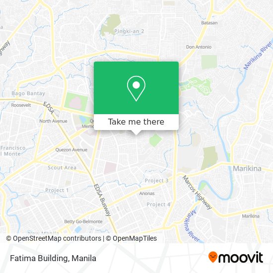 Fatima Building map