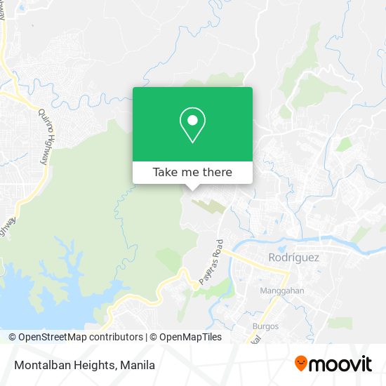 Montalban Heights map