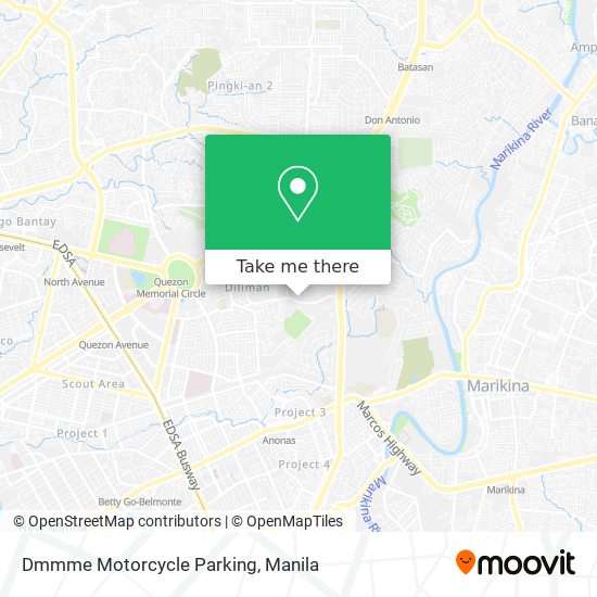 Dmmme Motorcycle Parking map