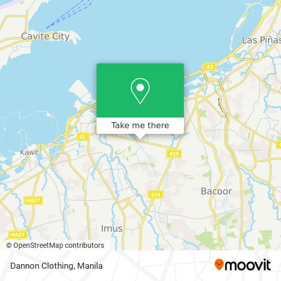 Dannon Clothing map