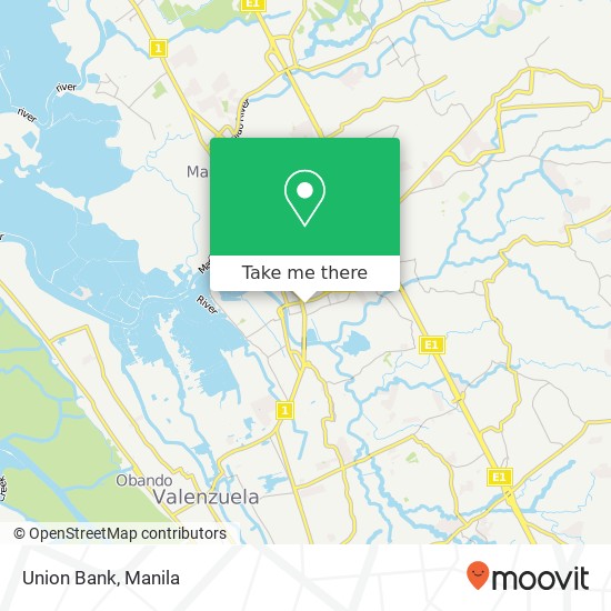 Union Bank map