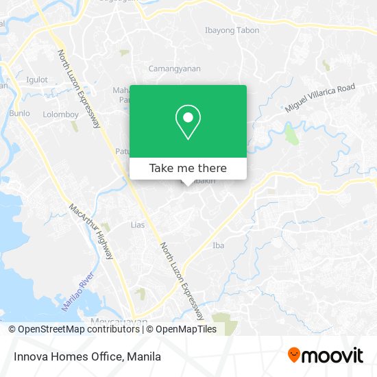 Innova Homes Office map