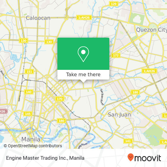 Engine Master Trading Inc. map