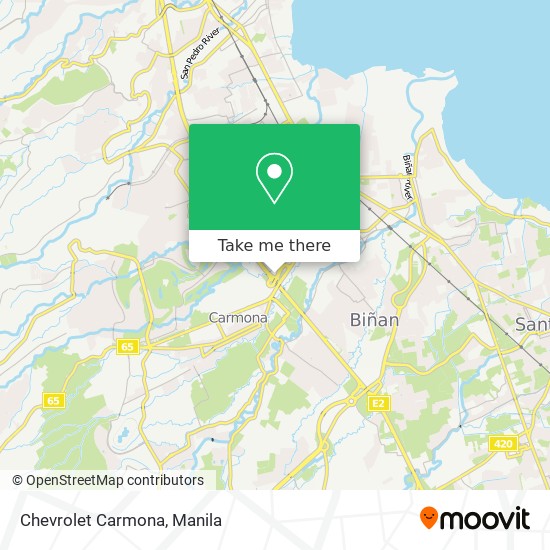 Chevrolet Carmona map