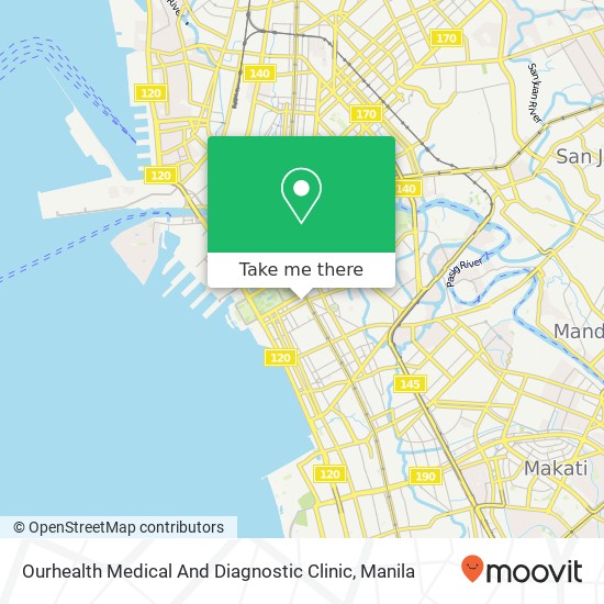 Ourhealth Medical And Diagnostic Clinic map