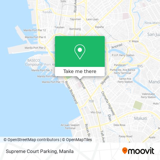 Supreme Court Parking map