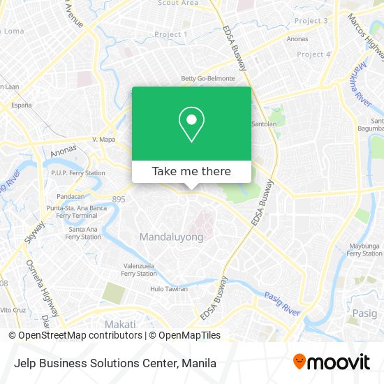 Jelp Business Solutions Center map