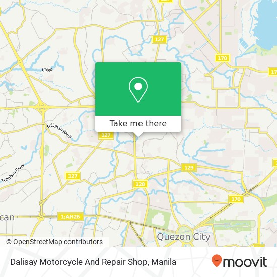 Dalisay Motorcycle And Repair Shop map