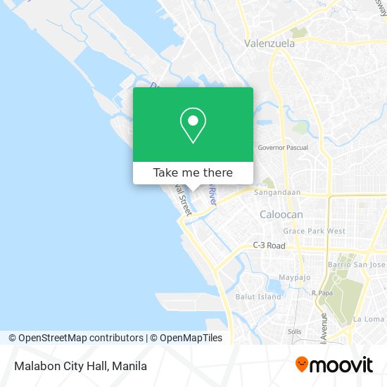 Malabon City Hall map