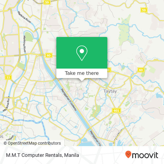 M.M.T Computer Rentals map