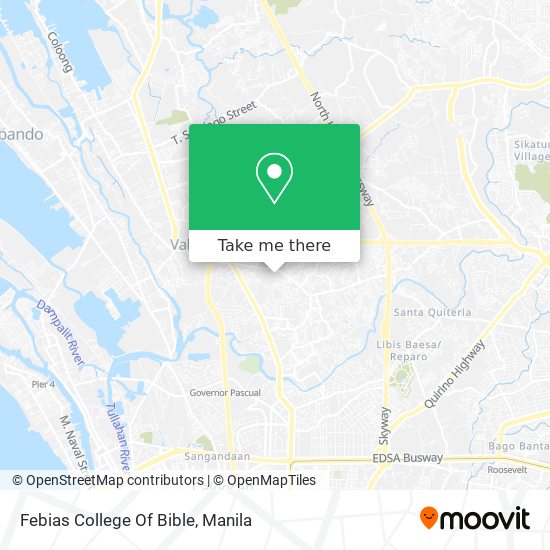 Febias College Of Bible map